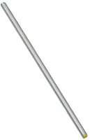 (image for) National Hardware N179-515 Threaded Rod, 3/8-16 Thread, 36 in L, A Grade, Steel, Zinc, UNC Thread