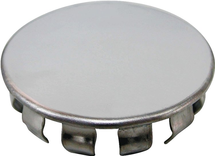 (image for) ProSource 24467 Faucet Hole Cover, Snap-In, Stainless Steel, Stainless Steel