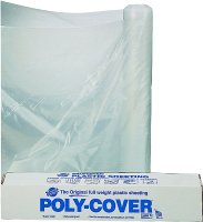 (image for) Orgill Poly 4X16-C Poly Film, 100 ft L, 16 ft W, Clear