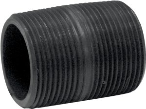 (image for) Lasco 212016BC Pipe Nipple, 1-1/4 in, PVC, Gray, SCH 80 Schedule