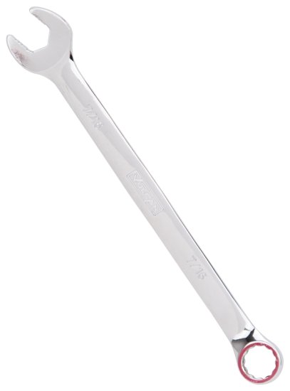 (image for) Vulcan MT6545537 Combination Wrench, SAE, 7/16 in Head, Chrome Vanadium Steel