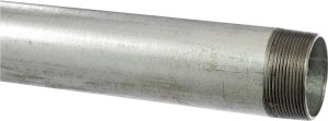 (image for) Kloeckner Metals .25X10G Pipe, 1/4 in, 10 ft L, Threaded