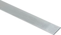 (image for) National Hardware 4201BC Series N247-213 Flat Bar, 1 in W, 72 in L, 1/16 in Thick, Aluminum, Mill