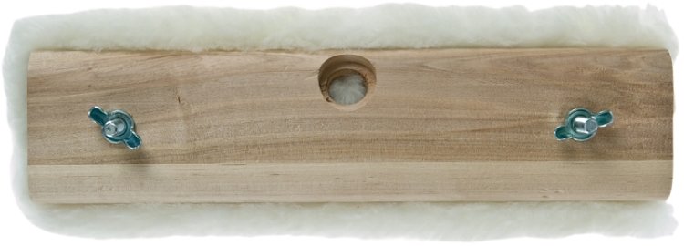 (image for) Linzer LB110 Floor Applicator, 11 in L Pad, 7-3/4 in W Pad, Lambskin Pad