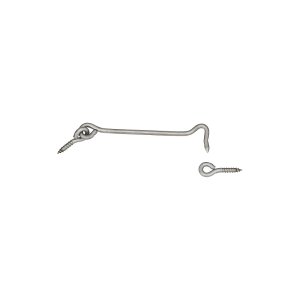 (image for) National Hardware V2003 Series N348-425 Hook and Eye, 6 in L Dimensions, Stainless Steel, 1/PK
