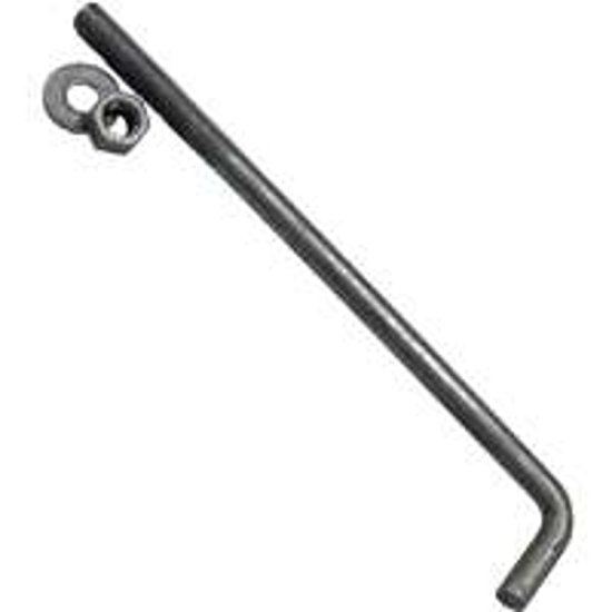 (image for) ProFIT AG06 Anchor Bolt, 6 in L, Steel, Galvanized, 50/PK