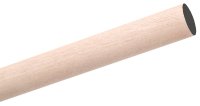 (image for) Waddell 6302UB Dowel Rod, 1/8 in Dia, 36 in L, Hardwood