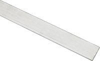 (image for) National Hardware 4200BC Series N247-064 Flat Bar, 1 in W, 48 in L, 1/8 in Thick, Aluminum, Mill