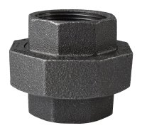 (image for) ProSource 34B-1-1/4B Pipe Union, 1-1/4 in, Threaded, Malleable Iron, 40 Schedule, 300 PSI Pressure