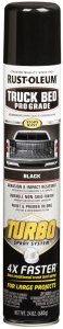 (image for) Rust-Oleum 340455 Truck Bed Paint, Flat, Matte, Black, 24 oz
