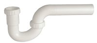 (image for) Danco 94003 P-Trap, 1-1/2 in, Slip, Plastic, White