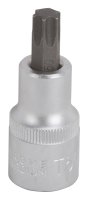 (image for) Vulcan 3505012414 Fractional Star Bit Socket, T50 Tip, Chrome