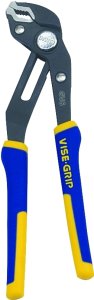 (image for) Irwin 2078108 Groove Lock Plier, 8 in OAL, 1-3/4 in Jaw Opening, Blue/Yellow Handle, Cushion-Grip Handle