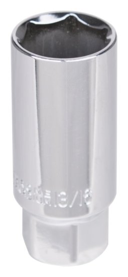 (image for) Vulcan MT6497317 Drive Socket, 13/16 in Socket, 3/8 in Drive, 6-Point, Chrome Vanadium Steel, Chrome