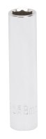 (image for) Vulcan MT6487806 Drive Socket, 8 mm Socket, 1/4 in Drive, 6-Point, Chrome Vanadium Steel, Chrome