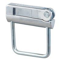 (image for) Curt 22325 Hitch Clamp, Anti-Rattle, Aluminum/Stainless Steel, Zinc-Plated, Clear