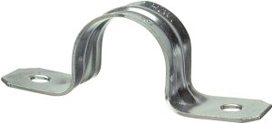 (image for) Halex 61215B Conduit Strap, 1-1/2 in, Steel, 25/BX