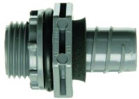 (image for) Carlon LN43DA-CTN Conduit Connector, 1/2 in NPT, 1.79 in L, PVC