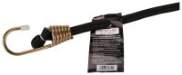 (image for) ProSource FH64084-1 Stretch Cord, 10 mm Dia, 40 in L, Polypropylene, Black, Hook End