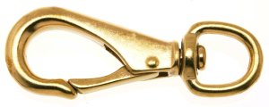 (image for) Campbell T7625404 Swiveling Quick Snap, 5/8 in, 60 lb Working Load, Bronze