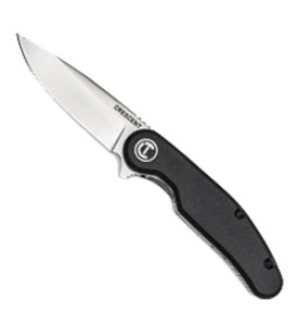 (image for) Crescent CPK325C Pocket Knife, 3-1/4 in L Blade, 1 in W Blade, Stainless Steel Blade, Straight, Ergonomic Handle