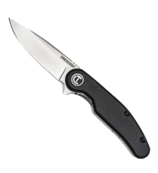 (image for) Crescent CPK325C Pocket Knife, 3-1/4 in L Blade, 1 in W Blade, Stainless Steel Blade, Straight, Ergonomic Handle