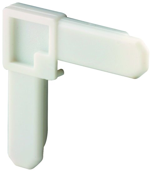 (image for) Make-2-Fit PL 7729 Square Cut Screen Frame Corner, Plastic, White, For: Square-Cut Ends of 5/16 Aluminum Screen Frame