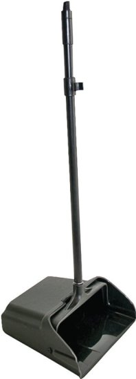 (image for) Simple Spaces 2239 Lobby Dustpan, 41-1/4 in L, 15 in W, Black