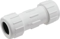 (image for) B & K 160-103 Double Seal Coupling, 1/2 in, Compression, PVC