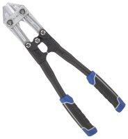 (image for) Vulcan JL-WD-0614 Bolt Cutter, 5 mm Cutting Capacity, Chrome-Molybdenum Steel Jaw, 14 in OAL, Black/Blue Handle
