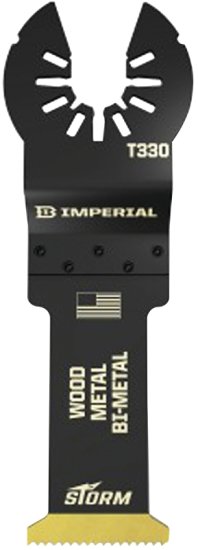 (image for) Imperial Blades IBOAT330-1 Oscillating Blade, One-Size, 1/PK, 18 TPI, Bi-Metal