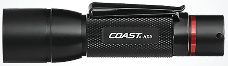 (image for) Coast 20769 Slide Focus Flashlight, AA Battery, Alkaline, Lithium-Ion Battery, LED Lamp, 180 Lumens, Flood to Spot Beam