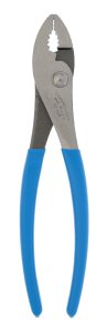 (image for) Channellock 528 Slip Joint Plier, 8 in OAL, Blue Handle, Comfort-Grip Handle, 0.99 in L Jaw