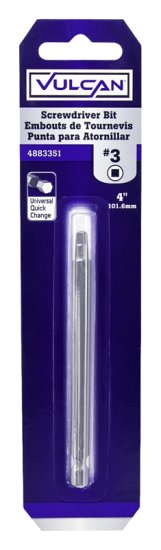 (image for) Vulcan 375671OR Screwdriver Bit, S2 Chrome Molybdenum Steel