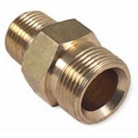 (image for) Mi-T-M AW-0023-0493 Screw Nipple, 3/8 in Connection, MNPT x M22