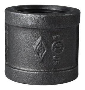 (image for) ProSource B220 32 Pipe Coupling, 1-1/4 in, FIP, Steel, SCH 40 Schedule, 300 psi Pressure