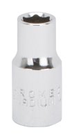 (image for) Vulcan MT6488936 Drive Socket, 6 mm Socket, 1/4 in Drive, 6-Point, Chrome Vanadium Steel, Chrome