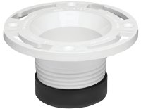 (image for) Oatey 43651 Closet Flange, PVC, White