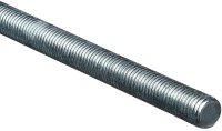 (image for) National Hardware N179-556 Threaded Rod, 3/4-10 Thread, 36 in L, A Grade, Steel, Zinc, UNC Thread