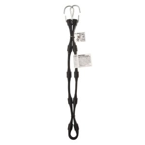 (image for) Keeper A06268Z Rubber Strap, 36 in L, Rubber, Black, Hook End