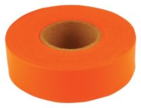 (image for) CH Hanson 17022 Flagging Tape, 300 ft L, 1-3/16 in W, Orange, Polyethylene