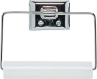 (image for) Decko 38090 Toilet Paper Roller, Steel, Chrome