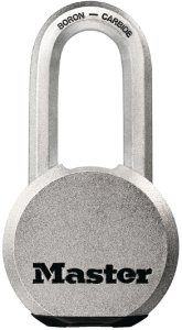 (image for) Master Lock Magnum Series M930XKADLH Padlock, Keyed Alike Key, 7/16 in Dia Shackle, Boron Carbide Steel Shackle