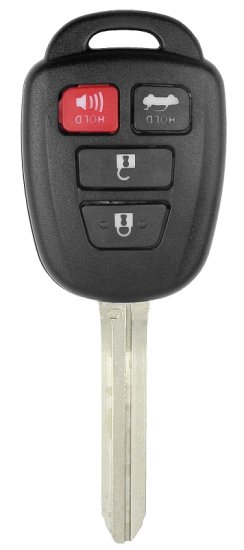 (image for) Hy-Ko 19TOY857S Shell, For: Toyota Vehicles, 4-Button