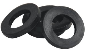 (image for) Danco 80925 Showerhead Gasket, Rubber, Black