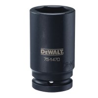 (image for) DEWALT DWMT75147OSP Impact Socket, 32 mm Socket, 7/8 in D Socket, 3-11/32 in OAL, 3/4 in Drive, 6-Point, CR-440 Steel
