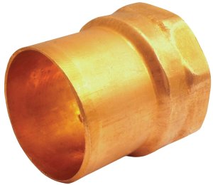 (image for) Elkhart Products 103 Series 30190 Pipe Adapter, 2 in, Sweat x FNPT, Copper