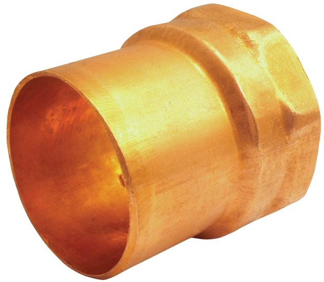 (image for) Elkhart Products 103 Series 30190 Pipe Adapter, 2 in, Sweat x FNPT, Copper