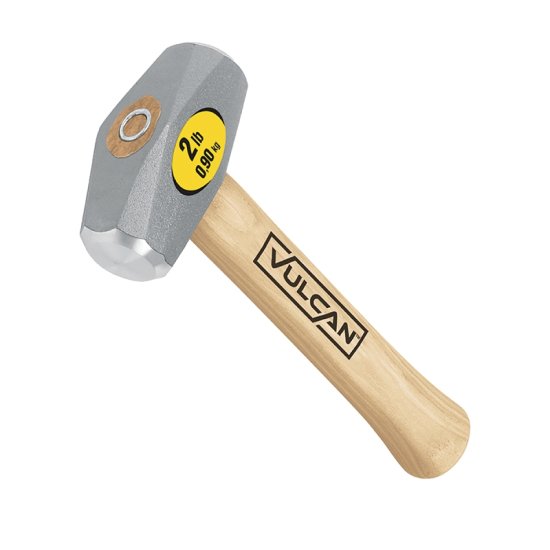(image for) Vulcan 34518 Hammer, 2 lb Head, Drilling, Forged Milled Head, Steel Head