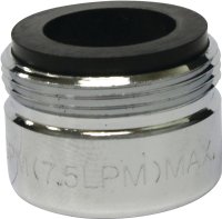 (image for) Plumb Pak PP800-10 Faucet Aerator, 13/16-27 Male, 1.878 in W x 3.75 in H Dimensions, Chrome Plated